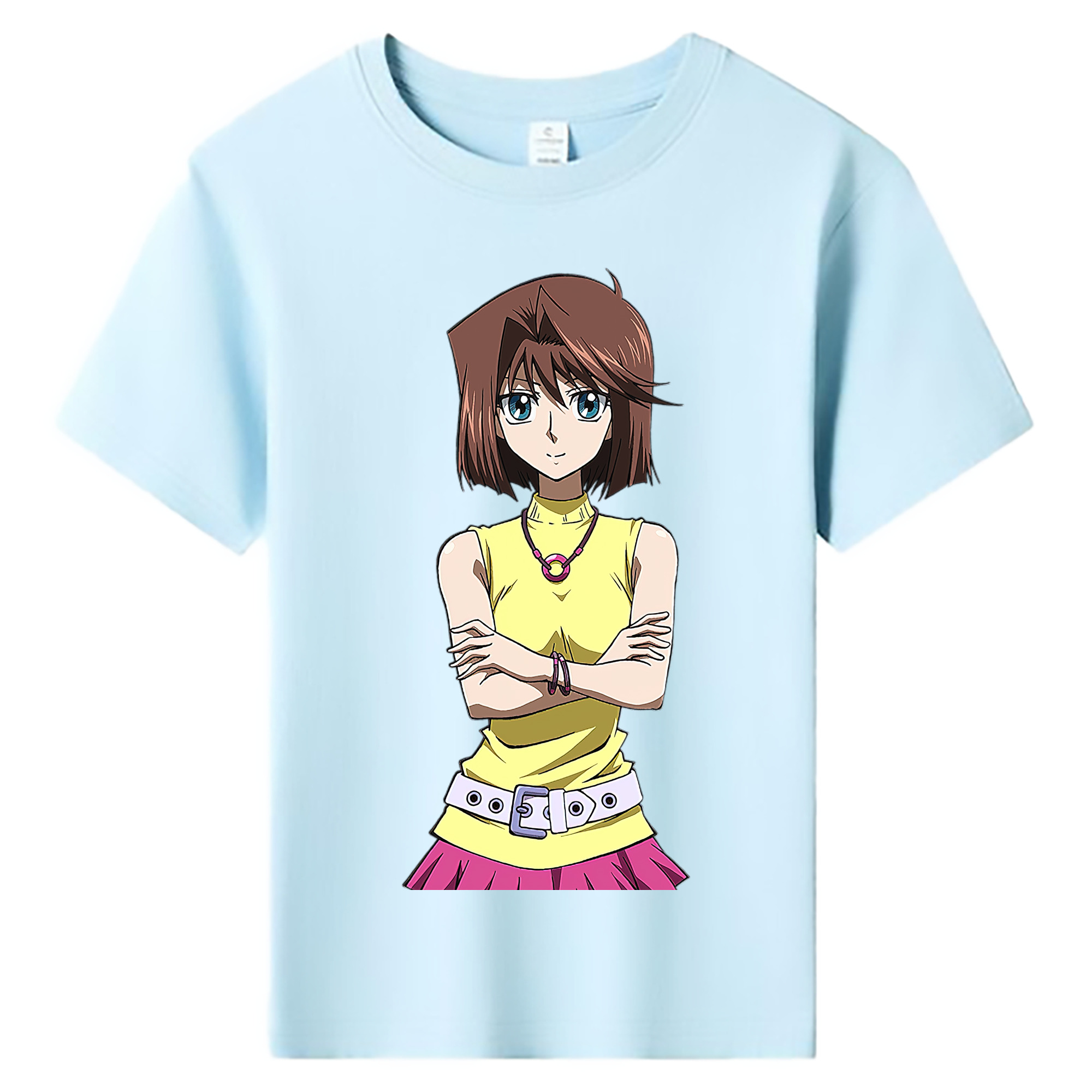 （画像用） 遊☆戯☆王 Yu-Gi-Oh! 綿100％キッズTシャツ（フロントプリント）